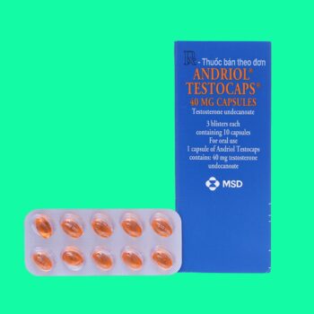 Thuốc Andriol Testocaps 40mg