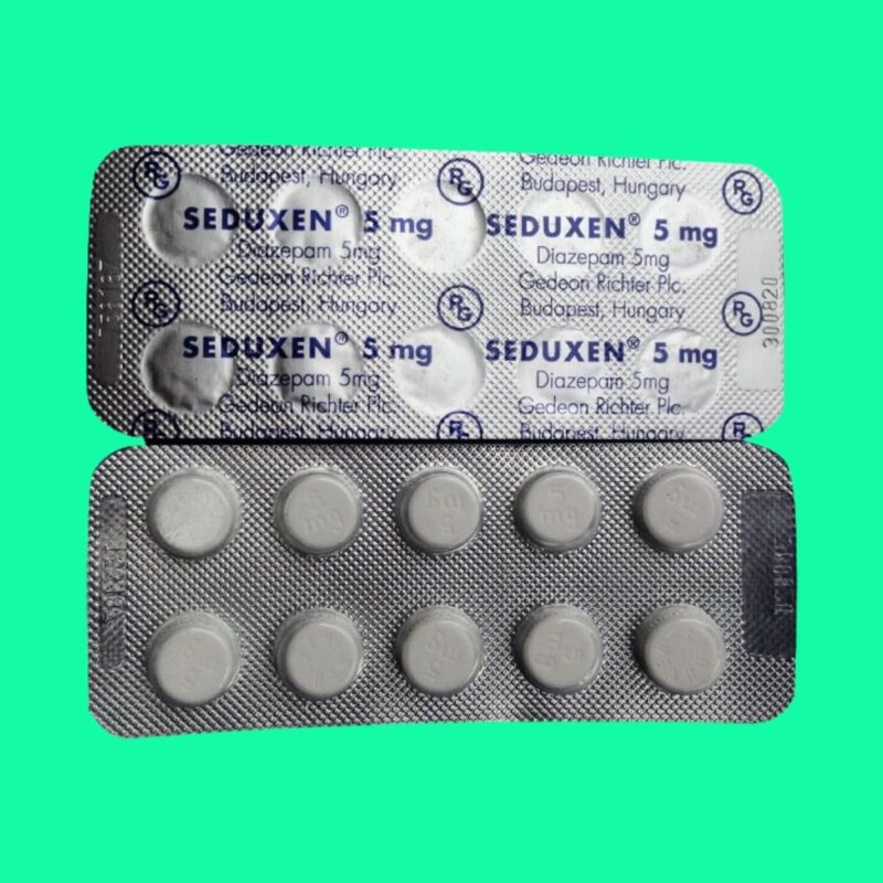 Mua thuốc ngủ Seduxen 5mg online ở đâu Hà Nội, HCM, giá bao nhiêu