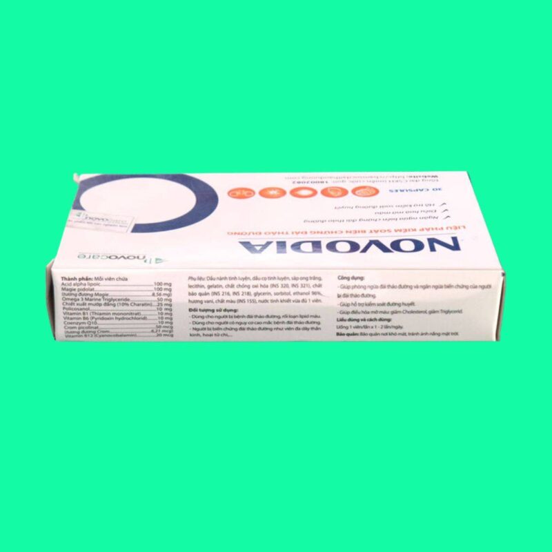 Novodia Thuốc Novodia là thuốc gì? tác dụng gì? giá bao nhiêu? bán ở đâu?