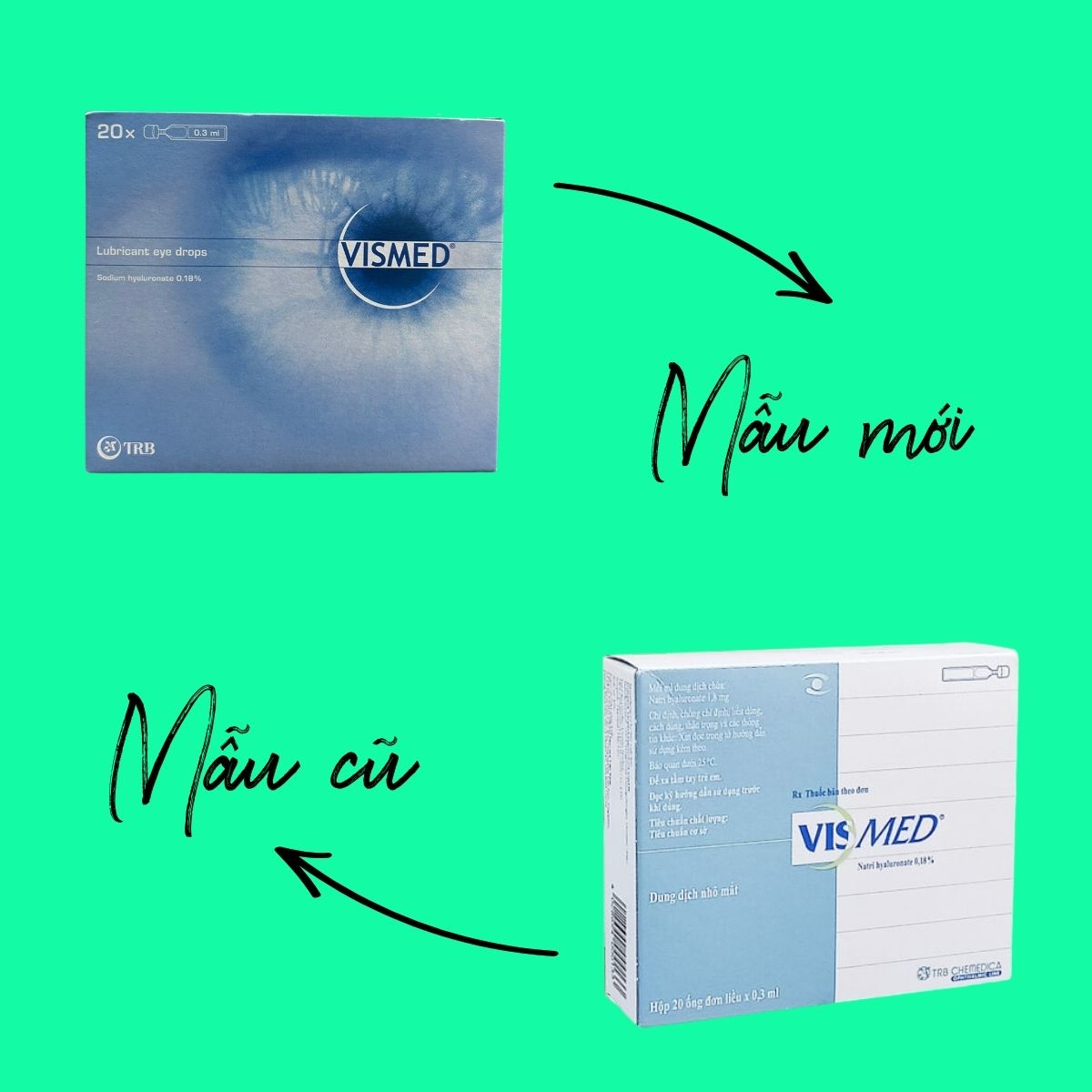 Vismed 16 Bao bì mới Vismed