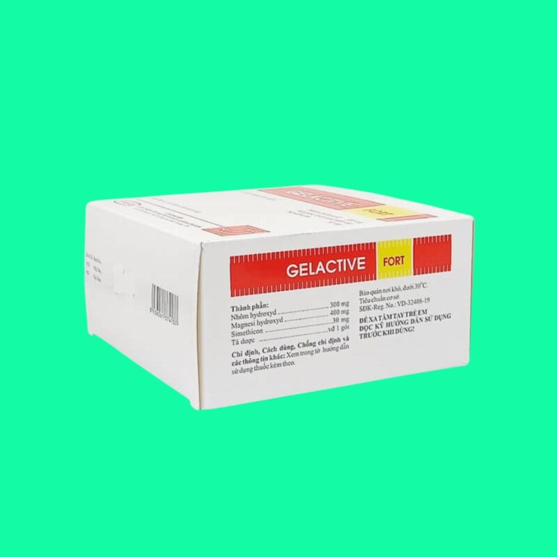Thuốc Gelactive Fort là thuốc gì? Giá bao nhiêu? Mua ở đâu?