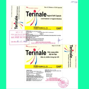 Tờ mẫu nhãn của thuốc Terinale