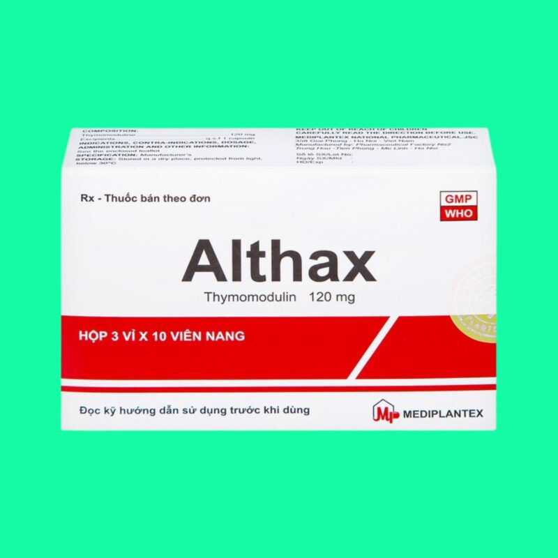 Thuốc Althax 120 mg là thuốc gì? Giá bao nhiêu? Mua ở đâu? Có tốt không?