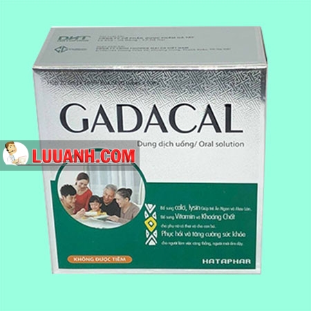 Gadacal có tác dụng phòng và điều trị những bệnh gì?
