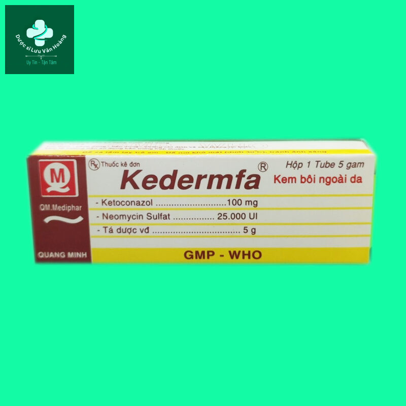 Thuốc Kedermfa là thuốc gì? Giá bao nhiêu? Mua ở đâu? Có tác dụng gì?