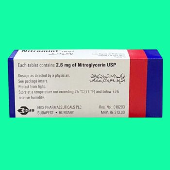 Thuốc Nitromint 2,6mg