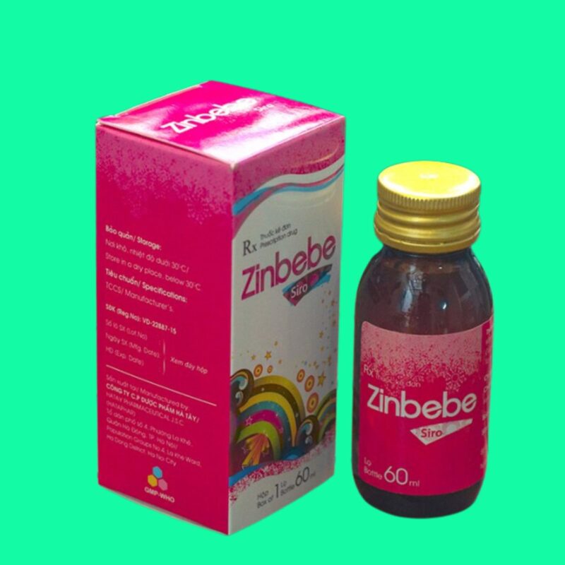 Zinbee Thuốc Zinbebe là thuốc gì? Có tác dụng gì? Giá bao nhiêu? Mua ở đâu?
