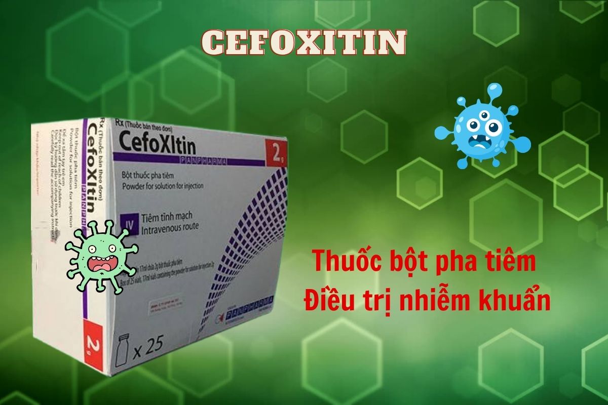 Công dụng của CefoXItin Panpharma 2g