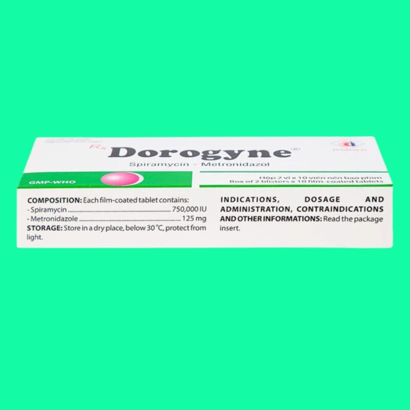 Goobgyne Rx Dorogyne là thuốc gì? giá bao nhiêu? trị bệnh gì? mua ở đâu?