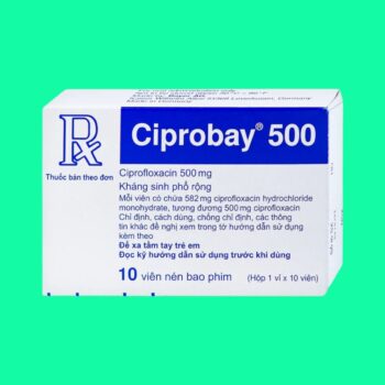 Thuốc Ciprobay 500 mg