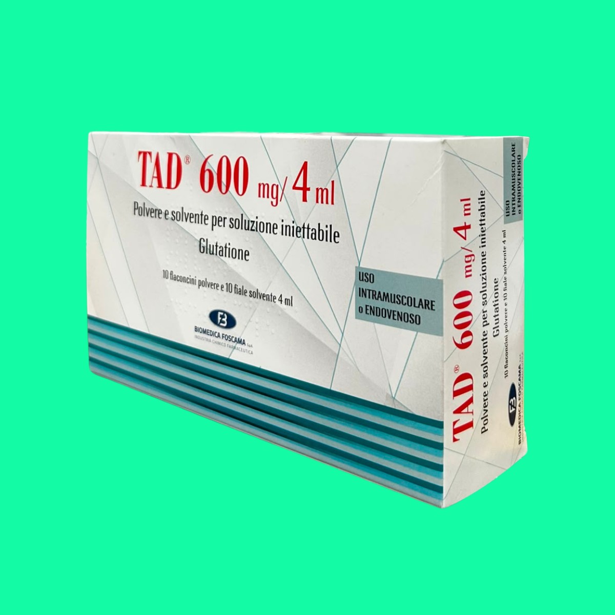 glutathione tad 600 mg 4ml MG/ 4 ML POWDER AND SOLVENT FOR SOLUTION OF INJECTION at 410/vial | Maxiliv injection in Amravati TAD GLUTHIONE 600MG/4ML