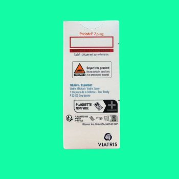 Parlodel 5 Parlodel 2,5mg Meda Pharma