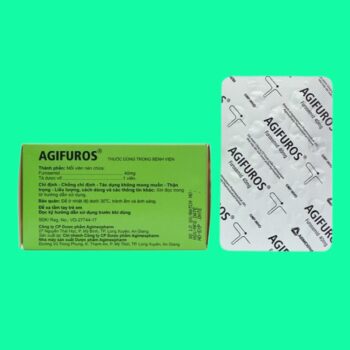 Agifuros thuốc lợi tiểu