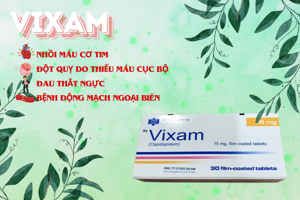 Công dụng của thuốc Vixam