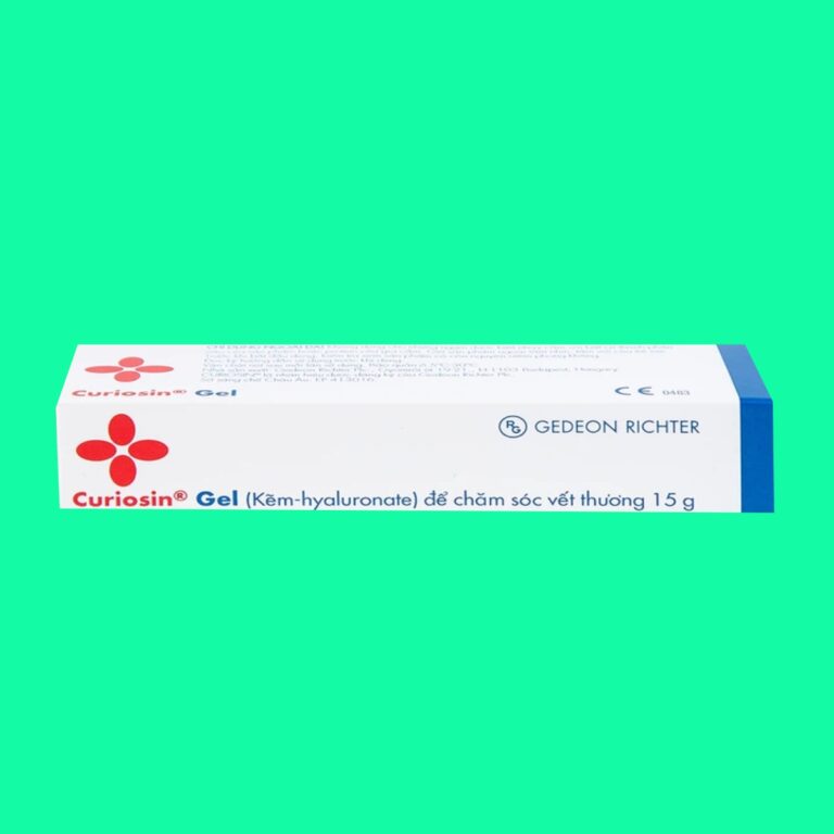 Curiosine Thuốc Curiosin Gel: Công dụng, liều dùng, lưu ý tác dụng phụ