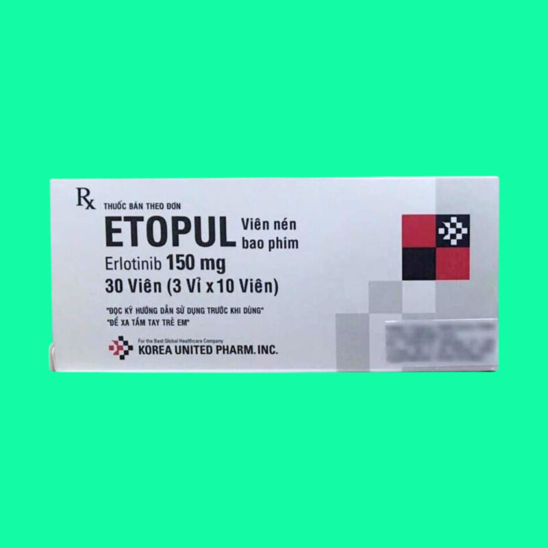 Etopul Injection Thuốc Etopul: Công dụng, liều dùng và lưu ý tác dụng phụ