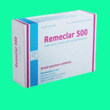 Remeclar 500 điều trị nhiễm khuẩn