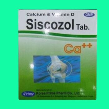 Siscozol bổ sung canxi cho cơ thể