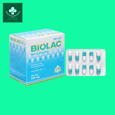 Thuốc Biolac: Công dụng, liều dùng và lưu ý tác dụng phụ