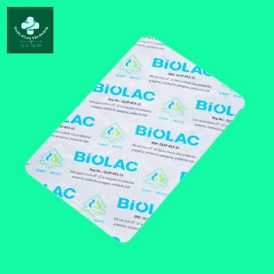 Thuốc Biolac: Công dụng, liều dùng và lưu ý tác dụng phụ