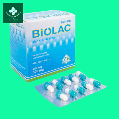 Thuốc Biolac: Công dụng, liều dùng và lưu ý tác dụng phụ