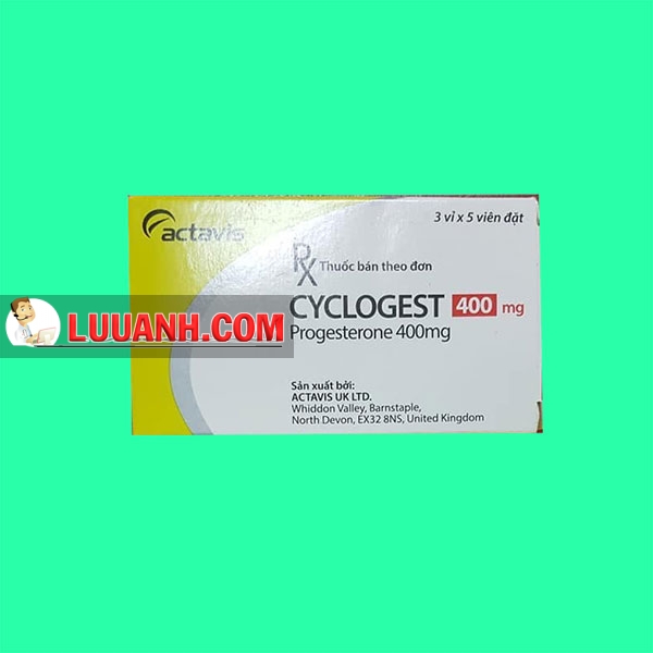 Thuốc Cyclogest 400mg thường có những tác dụng phụ nào?
