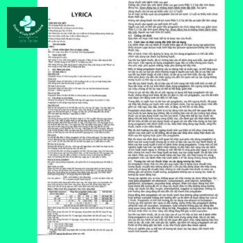 Thuốc Lyrica 75mg
