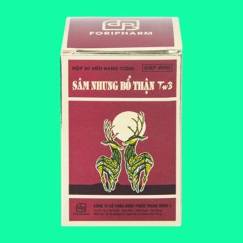 Sâm nhung bổ thận TW3