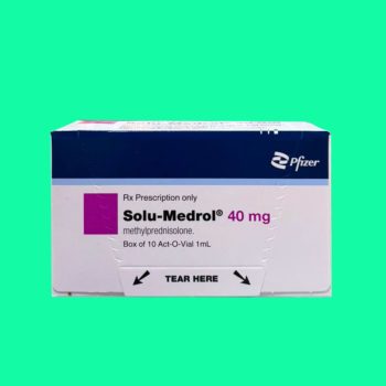 Solu-medrol 5 Solu-Medrol 40mg (hộp 10 lọ)