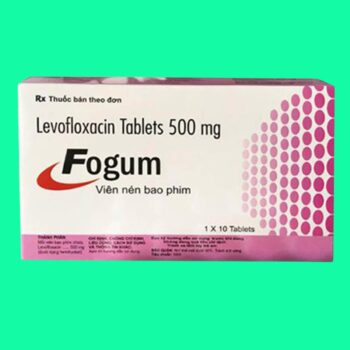 Thuốc Fogum 500mg điều trị viêm xoang cấp