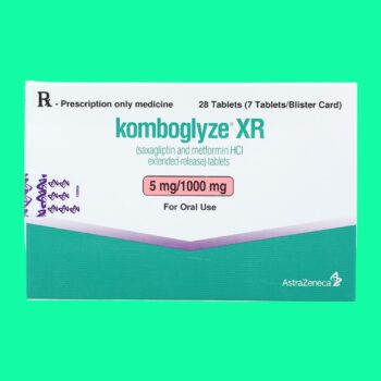 Thuốc Komboglyze XR 5mg/1000mg chữa bệnh gì?