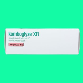 Thuốc Komboglyze XR 5mg/1000mg chữa bệnh gì?