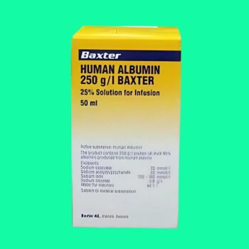 Human Albumin 250g/l Baxter