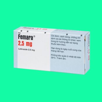 Femara 2,5mg Thụy Sĩ