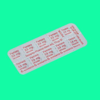 Femara 2,5mg Thụy Sĩ