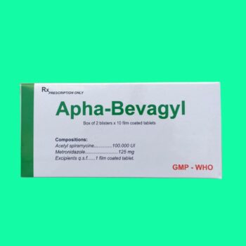 Apha Bevagyl - Thuốc điều trị nhiễm trùng răng miệng