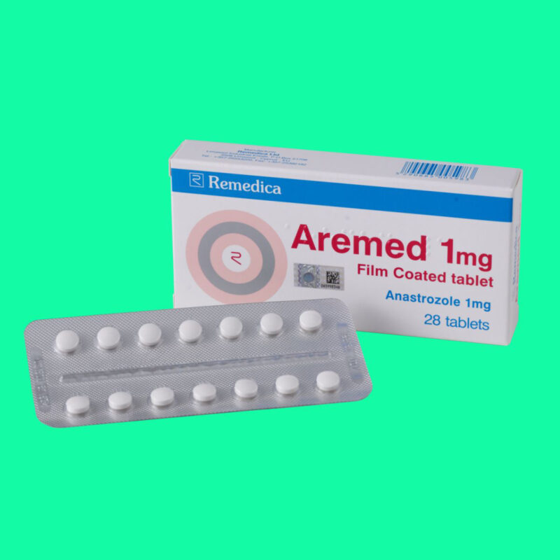 Thuốc Aremed 1mg: Công dụng, liều dùng và lưu ý tác dụng phụ