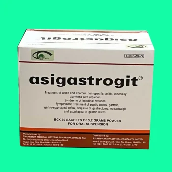 Chính diện hộp Asigastrogit