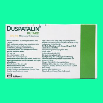 Duspatalin Retard cải thiện đường ruột