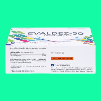 Evaldez-50 hỗ trợ tiêu hóa