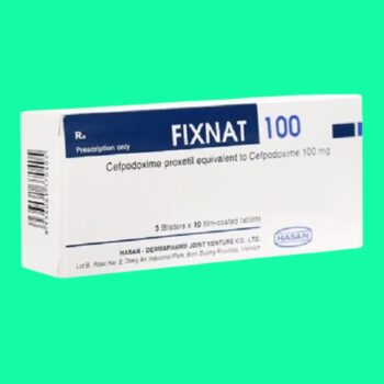 Fixnat 100 điều trị nhiễm khuẩn