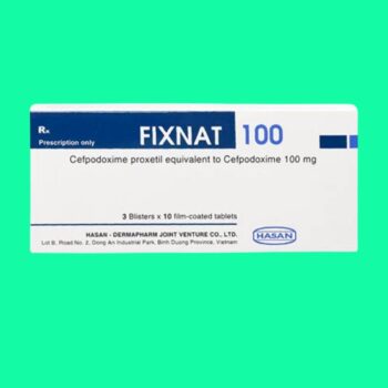 Fixnat 100 điều trị nhiễm khuẩn