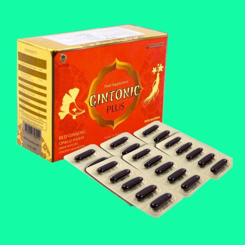 Thuốc Gintonic Plus Công Dụng Liều Dùng Và Lưu ý Tác Dụng Phụ 2702