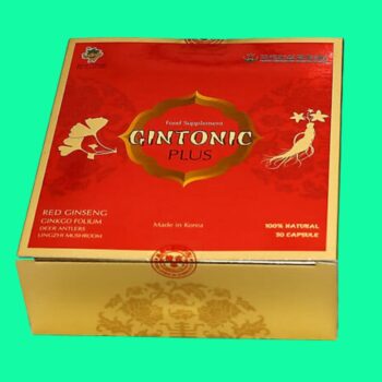 Gintonic Plus tăng cường sức khỏe