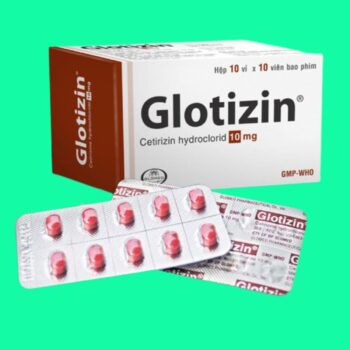 Thuốc Glotizin Glomed có tác dụng gì?