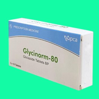 Glycinorm-80 điều trị đái tháo đường typ 2