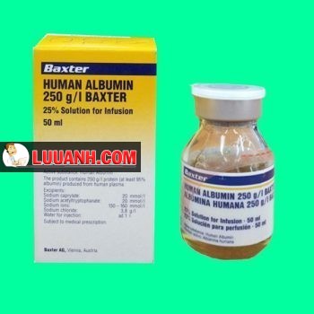 Human Albumin 250g/l Baxter