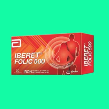 Iberet Folic 500 - bổ sung vitamin cho cơ thể