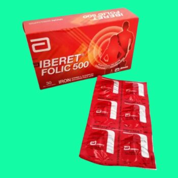 Iberet Folic 500 - bổ sung vitamin cho cơ thể