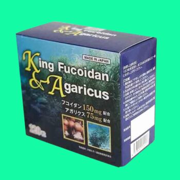 King Fucoidan & Agaricus tăng cường miễn dịch
